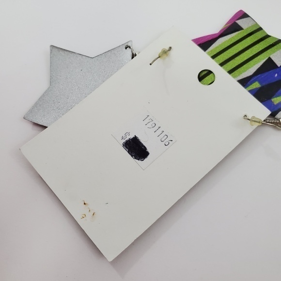 Ragstock‎ Jewelry Earrings Star Big Statement Strip - Picture 7 of 8